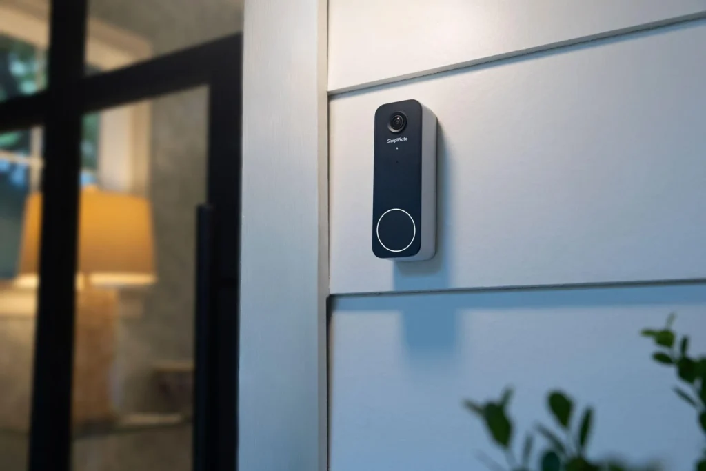 This doorbell camera lets a human security guard watch your front door